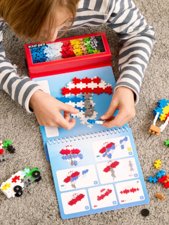 Set de Activități Plus-Plus, 125 piese, Mijloace de transport [1]