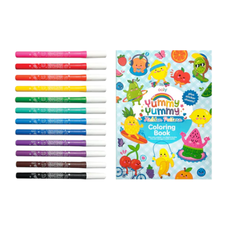 Set de Colorat Parfumat Yummy Yummy – 3 în 1 [8]