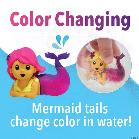 Set de joaca pentru baie, magie cu sirene, Mermaid Color Splash Water Park [2]