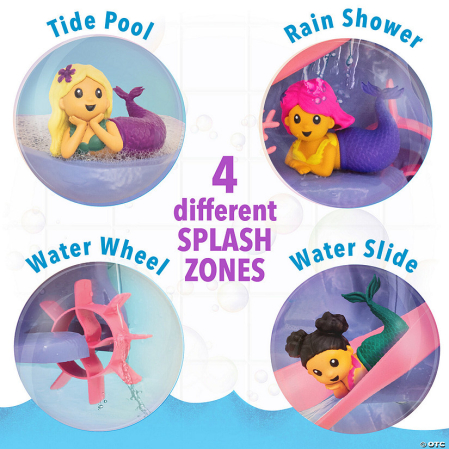 Set de joaca pentru baie, magie cu sirene, Mermaid Color Splash Water Park [3]
