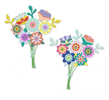 Set DIY Crafturi din hârtie, buchetul meu de flori [1]