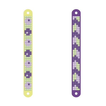 Set DIY creativ - bratari Spring, pictura cu diamante [1]