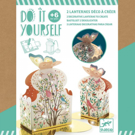 Jocuri creative - Set DIY - Felinare-Lumina de veghe
