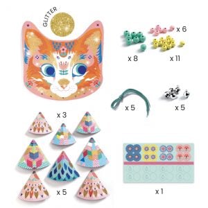 Set DIY - Mobil cu clopotei si sclipici - Pisicuta [1]