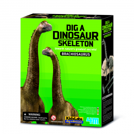 Jocuri cu experimente - Set educativ Sapa si descopera Dinozauri - Brachiosaurus