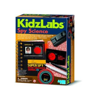 Jocuri cu experimente - Set educativ STEM - Stiinta Spionului, KidzLabs