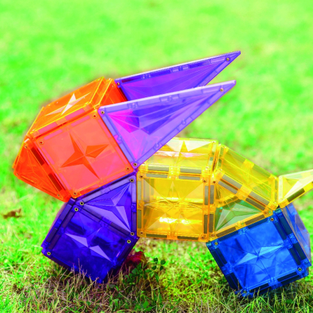 Set magnetic de construit Inventiv 60 piese, Cleverclixx [3]