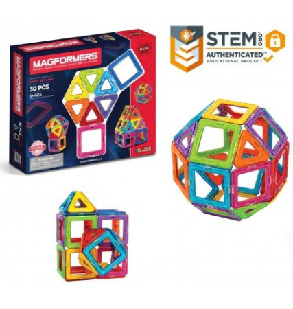 Noutati - Set magnetic de construit- Magformers, 30 piese