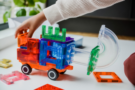 Set magnetic Magblox - 36 piese magnetice accesorii pentru constructie [7]