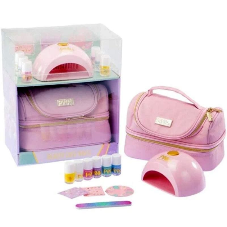 Set manichiura copii - cu geantă și accesorii pentru unghii - Pink It [2]