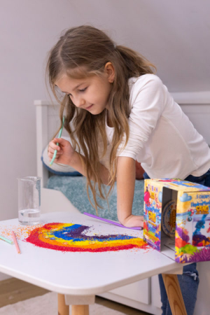 Set Nisip Hidrofob - 5 culori si acvariu [3]