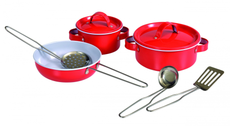 Set vase metalice rosii, Egmont [1]