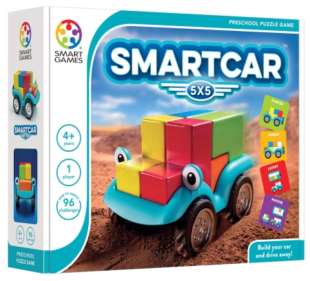 Jocuri de logică și de memorie - Smart Car 5x5 - Joc de logică