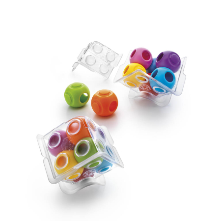 Smart Games - Caged Marbles, joc de logica cu 80 de provocari, 10+ ani, editie iromana [2]