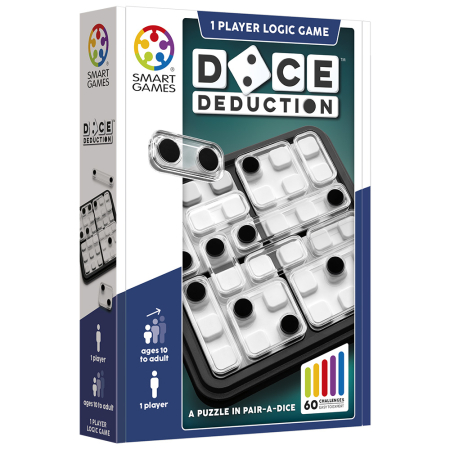 Noutati - Smart Games - Dice Deduction, joc de logica cu 60 de provocari, 10+ ani