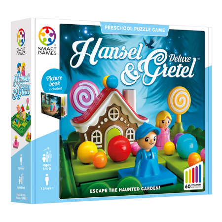 Noutati - Smart Games - Hansel  Gretel, joc de logica cu 60 de provocari, 5+ ani