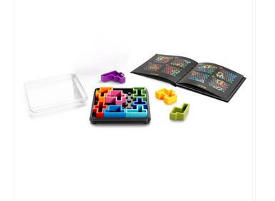 Smart Games - IQ Deluxe - Square, joc de logica cu 120 de provocari, 14+ ani, editie lb. Romana [1]