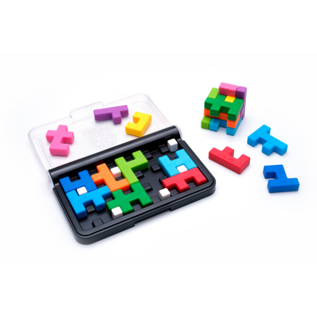 Smart Games - IQ Quub, joc de logica cu 120 de provocari, 6+ ani, editie internationala [1]