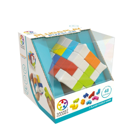 Varsta - Smart Games - Plug  Play Puzzler, joc de logica cu 48 de provocari, 6+ ani, lb romana