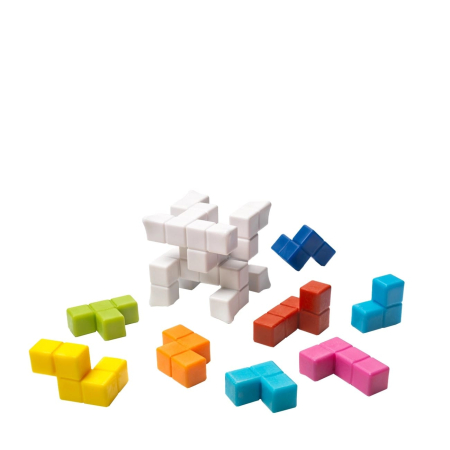Smart Games - Plug  Play Puzzler, joc de logica cu 48 de provocari, 6+ ani, lb romana [1]