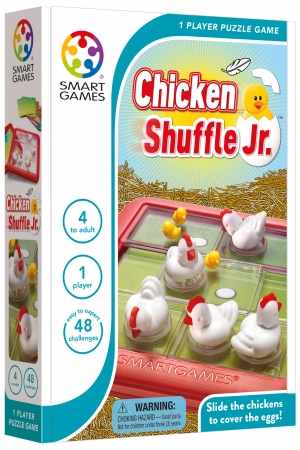 Jocuri de logică și de memorie - Chicken Shuffle Jr - Joc de logică