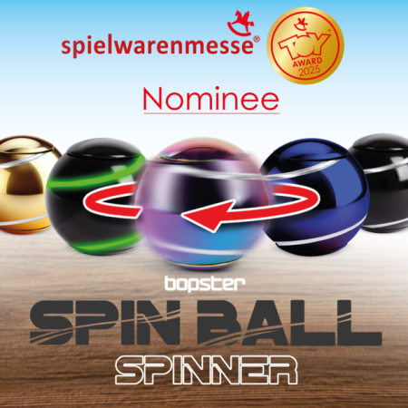 Spinner metalic in culori diverse, Boppi [8]