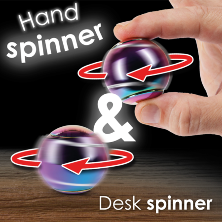 Spinner metalic in culori diverse, Boppi [10]