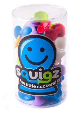 Noutati - Squigz Starter - Set de construcție cu 22 de piese cu ventuze