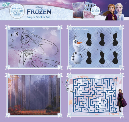 Super set abtibilduri Disney Frozen [2]