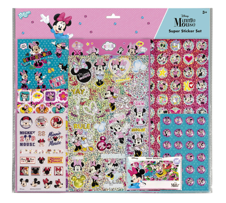 Noutati - Super set abtibilduri Disney Minnie Mouse