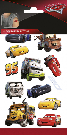 3-5 ani - Tatuaje Disney Cars