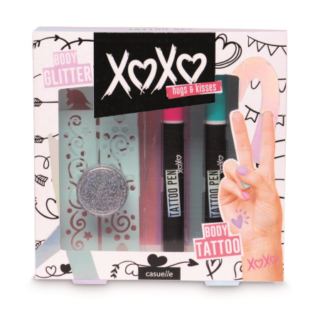 Noutati - Tatuaje Set DIY, Casuelle XOXO Treffina
