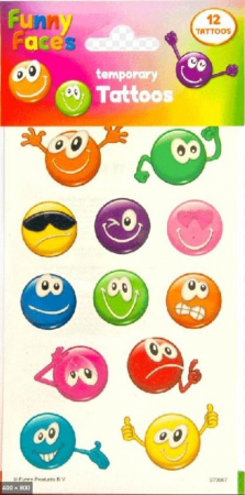 5-7 ani - Tatuaje Smiley