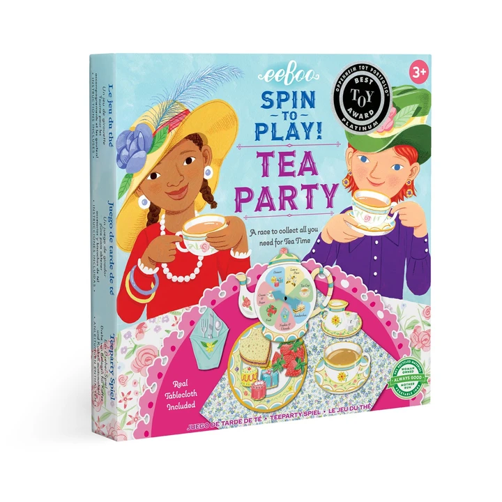 Tea Party Spinner Game - Invitatie la ceai - Joc educativ [0]