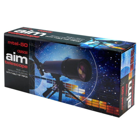 Telesco﻿p Refractor 50mm cu Zoom 20–80x și Trepied de Masă [5]