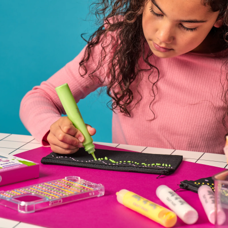Vopsea 3D pentru tehnica punctului – Dot-a-Lot, set de 8 culori Brights [8]
