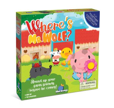 Jocuri de cooperare - Where's Mr. Wolf? - Joc de cooperare
