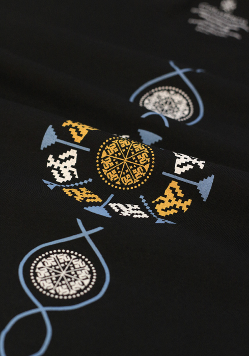 Tricou Coloană Tradițională, damă, culoare neagră CIR53 [3]