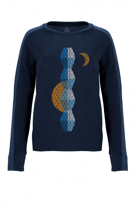 Bluză Coloana, damă, culoare bleumarin, CIR89 [4]
