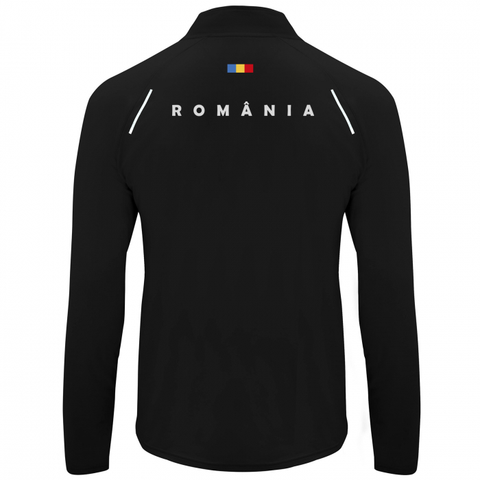 Bluză termică România, bărbat, culoare neagră, material tehnic sport [1]