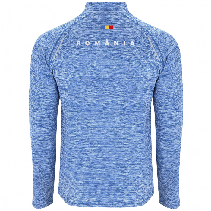 Bluză termică România, bărbat, culoare bleu, material tehnic sport, CS49 [2]