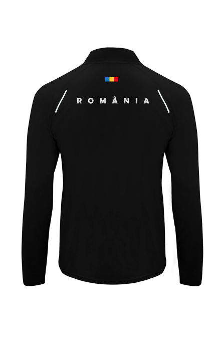 Bluză termică România, bărbat, culoare neagră, material tehnic sport CS11 [6]