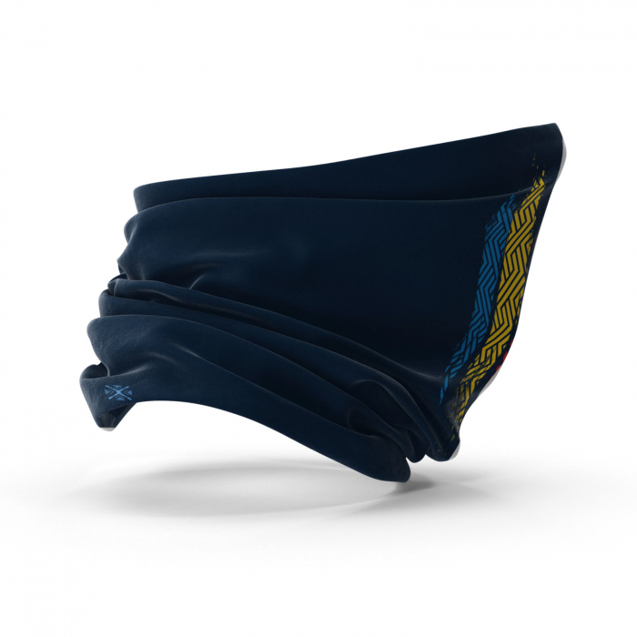 Bandană Simbol Suflet, material tehnic sport, culoare bleumarin, CA102 [2]