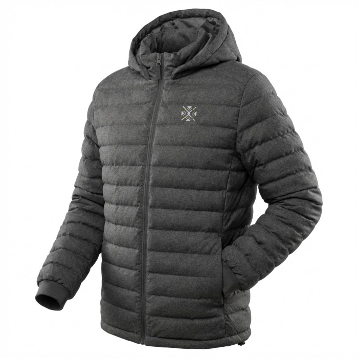 Geacă ColorEscu Simbol, broderie, culoare gri închis, CH30 [6]