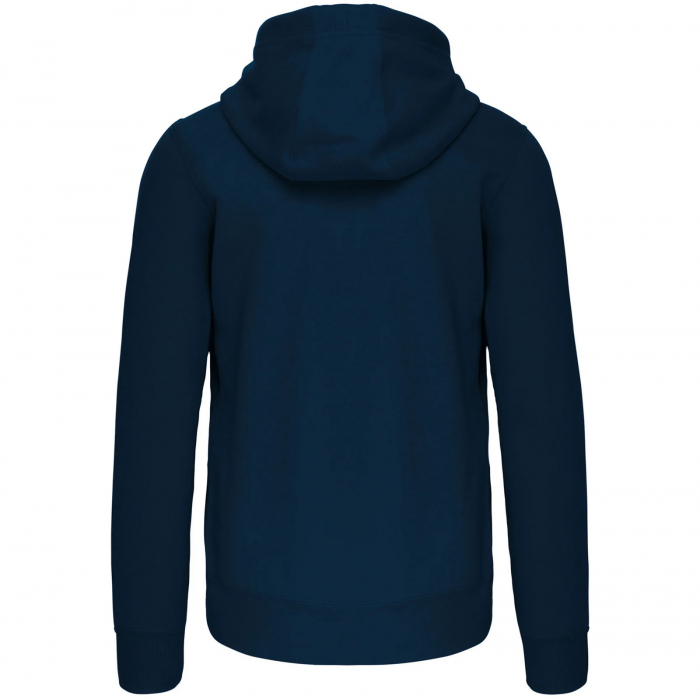 Hanorac Amprentă România, fermoar, broderie, culoare bleumarin, CH20 [4]