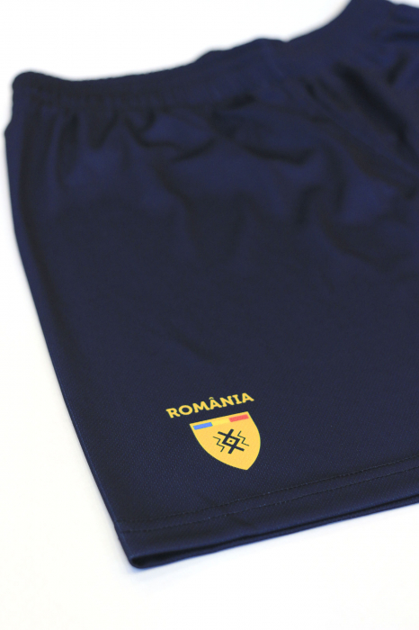 Pantaloni scurți Simbol România, material tehnic sport, culoare bleumarin, CS44 [2]