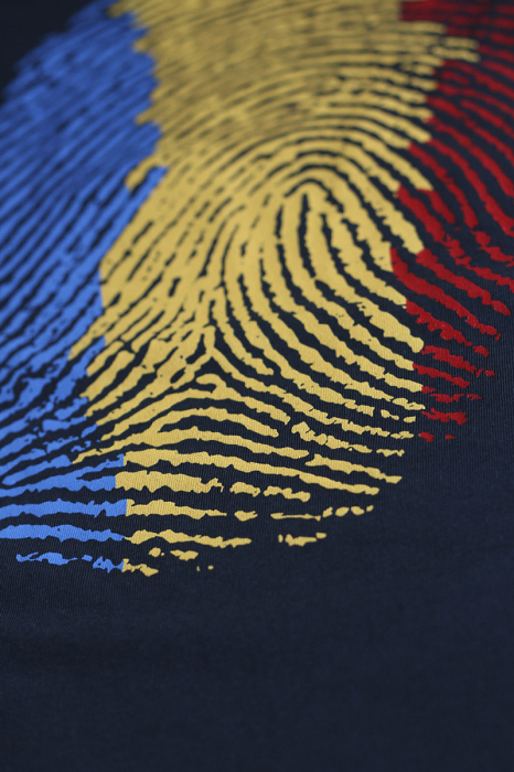 Tricou Amprentă România, bărbat, culoare bleumarin CRP23 [2]