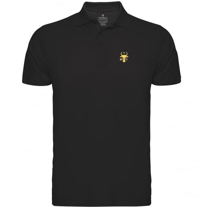Tricou Cap de Bour, broderie, culoare neagră [1]