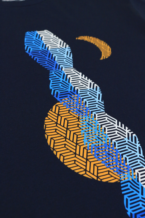 Tricou Coloană, bărbat, culoare bleumarin, CRP86 [2]