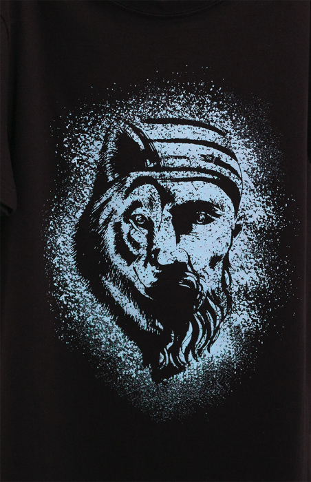 Tricou Dac Lup, bărbat, culoare neagră, CDAC79 [2]